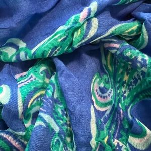 Lot of 2 Lily Pulitzer Infinity Scarves - New Without Tags